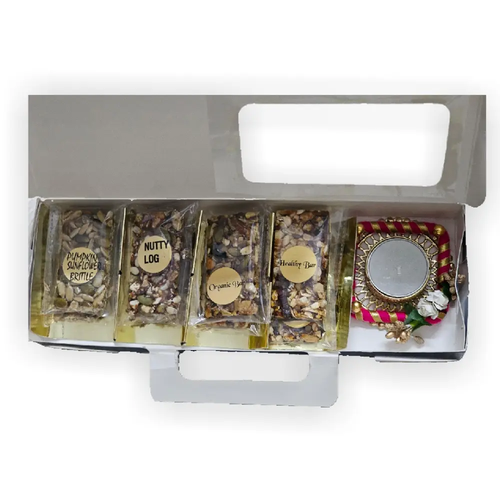 Luxury Healthy Bar Diwali Hamper for Corporate Gifts